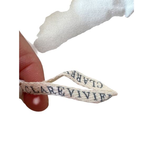 CLARE V. CLARE VIVIER CALF HAIR FLAT FOLD OVER CLUTCH CAMEL - Picture 7 of 10